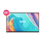 1953021 Hiper Touch EDU Интерактивная панель 65" {LED 4К 60Hz 400cd 1200:1 178/178 2x15W} [IFP6501-HE]