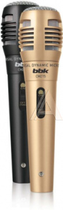 1172520 Микрофон проводной BBK CM215 2.5м черный/шампань