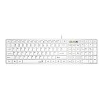 11047308 Клавиатура Genius SlimStar 126 White USB [31310017410]