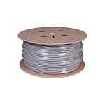 11043037 Rexant (01-1012-R) Кабель витая пара U/UTP, CAT 5е, PVC, 16PR, 24AWG, INDOOR, SOLID, серый, 305м, РФ