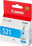 513122 Картридж струйный Canon CLI-521C 2934B004 голубой для Canon iP3600/4600/MP540/620/630/980