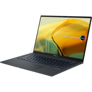 3221536 Ноутбук ASUS ZenBook 14X UX3404VA-M9091X 14.5" OLED 2880x1800/Intel Core i9-13900H/RAM 16Гб/SSD 1Тб/Intel Iris Xe Graphics/ENG|RUS/Windows 11 Pro серы