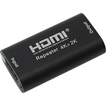 1819719 ORIENT VE020, HDMI 1.4 репитер, усилитель сигнала 1920x1080@60Hz до 40м, 4K@30Hz до 20м, HDMI F - HDMI F, не требуется внешнее питание (31032)