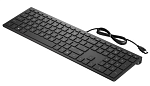 4CE96AA#ACB Keyboard HP Pavilion Wired 300 (Black) cons