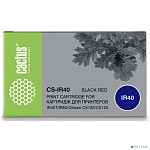 Картридж матричный Cactus CS-IR40 черный/красный для Citizen IR40T/IR50 CX123/CX120