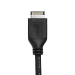 11028782 ORIENT C082E, Планка портов в корпус 1xUSB Type-C, USB3.2 Gen2 Type-E, длина кабеля 50см, oem (33182)