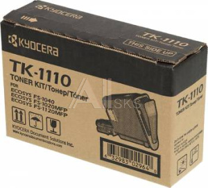 754746 Картридж лазерный Kyocera TK-1110 1T02M50NXV черный (2500стр.) для Kyocera FS-1040/1020/1120