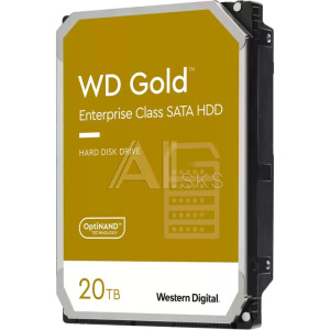 1379191 Жесткий диск WD SATA 20TB 7200RPM 6GB/S 512MB GOLD WD201KRYZ WDC
