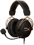 1158091 Наушники с микрофоном HyperX Cloud Alpha Gold черный/золотистый 1.3м накладные оголовье (HX-HSCA-GD/NAP)