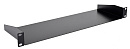 Полка рэковая FORCE [RSC-012-1U] высота 1U (44 мм), ширина 19" (483 мм), глубина 150 мм, цвет черный