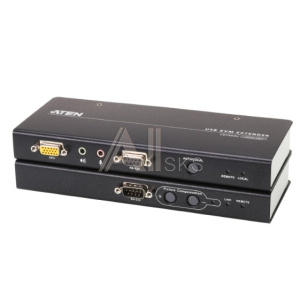 1997055 Удлинитель консоли (клав./мышь USB+мон.+аудио+RS232) на 200м/ USB VGA/Audio Cat 5 KVM Extender