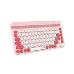 1939491 Клавиатура A4Tech Fstyler FBK30 розовый USB беспроводная BT/Radio slim Multimedia (FBK30 RASPBERRY)