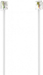 1649495 Кабель Hama H-201133 RJ-11 (f) RJ-11 (f) 3м (00201133) белый (упак.:1шт)