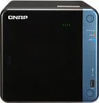 1000469297 Сетевое хранилище без дисков SMB QNAP TS-453Be-2G NAS, 4-tray w/o HDD. 2xHDMI-port. Quadcore Celeron J3455 1.5-2.3 GHz, 2GB DDR3L (1 x 2GB) up to