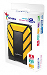 499652 Жесткий диск A-Data USB 3.0 2TB AHD710P-2TU31-CYL HD710Pro DashDrive Durable 2.5" желтый