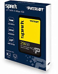 393271 Накопитель SSD Patriot SATA III 256Gb PSK256GS25SSDR SPARK 2.5"
