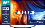 1795679 Телевизор QLED Hisense 55" 55U7HQ черный 4K Ultra HD 120Hz DVB-T DVB-T2 DVB-C DVB-S DVB-S2 USB WiFi Smart TV (RUS)