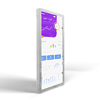 7768 Интерактивная панель NEO GLASS 43" (фасадное стекло) (опционально От 32 до 75 дюймов) (43 дюйма)