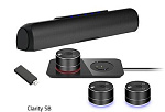 1000721005 Спикерфон Silex Clarity SB-02, динамик и два беспроводных микрофона/ Silex Clarity SB-02