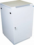 Шкаф коммутационный ЦМО (ШТК-М-18.6.6-3ААА) напольный 18U 600x600мм пер.дв.металл задн.дв.стал.лист 2 бок.пан. направл.под закл.гайки 270кг серый 455м