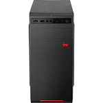 11060574 iRU Home 227 MT [1990068] Black {Ryzen 7 1700/8Gb/ 1Tb /GTX1050Ti 4Gb/DOS}