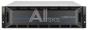 GS2016RTC0F0D-8U32 Infortrend EonStor GS 2000 3U/16bay Dual controller, 2x12Gb/s SAS,8x1G iSCSI+4x host board,4x4GB,2x(PSU+FAN),2x(SuperCap.+Flash),16xdrive trays and 1x