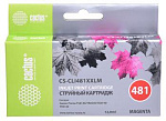 1275564 Картридж MAGENTA 12ML CS-CLI481XXLM CACTUS