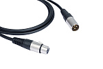 133695 Аудио кабель [95-1211100] Kramer Electronics [C-XLQM/XLQF-100] с разъемами XLR (Вилка - Розетка), 30.5 м
