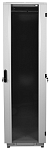 ШТК-М-33.6.6-1ААА-9005 ЦМО Шкаф телекоммуникационный напольный 33U (600х600) дверь стекло, цвет черный