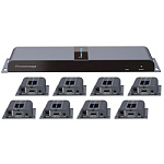 2237055552 Разветвитель-удлинитель 1*8 HDMI, ИК, CAT6, до 40 метров Lenkeng LKV718Pro 2237055552 Разветвитель-удлинитель 1*8 HDMI, ИК, CAT6, до 40 метров Lenkeng LKV718Pro