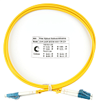 Шнур оптический duplex LC-LC 9/125 sm 2м LSZH Cabeus FOP(d)-9-LC-LC-2m Шнур оптический duplex LC-LC 9/125 sm 2м LSZH