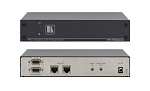 50606 Передатчик Kramer Electronics TP-100AXR VGA и звуковых стереосигналов в витую пару (TP) на 2 выхода, с проходными выходами VGA и аудио, совместим с HD