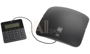 Телефон для конференций CISCO, CP-8831-EU-K9, 4 линии SIP, 1 x FE RJ-45 PoE, LCD 396х162 Color, 2 х RJ-11