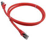 LAN-PC45/S6A-5.0-RD Патч-корд LANMASTER LSZH SFTP кат.6A, 5.0 м, красный