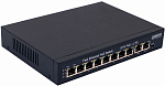 Коммутатор Osnovo SW-21000(120W) (L2) 10x100Мбит/с 8PoE 120W неуправляемый