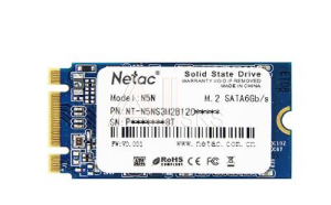 NT01N5N-128-N4X SSD Netac N5N 128GB M.2 2242 SATAIII 3D NAND, R/W up to 510/440MB/s, TBW 70TB, 3y wty