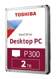 1515233 Жесткий диск Toshiba SATA-III 2Tb HDWD220EZSTA P300 (5400rpm) 128Mb 3.5" Rtl