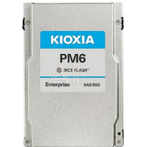 1337239 SSD TOSHIBA жесткий диск SAS2.5" 7.68TB TLC 24GB/S KPM61RUG7T68 KIOXIA