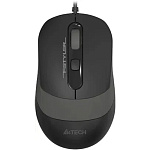 11047023 Мышь проводная A4Tech Fstyler FM10T grey/black (оптическая, USB, 3but, 1600dpi)(FM10T GREY)