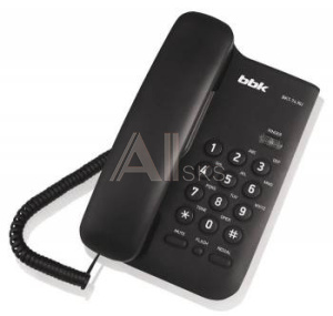 358468 Телефон проводной BBK BKT-74 RU черный