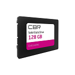 1859213 SSD CBR SSD-128GB-2.5-EX21, Внутренний SSD-накопитель, серия "Extra", 128 GB, 2.5", SATA III 6 Gbit/s, Phison PS3112-S12, 3D TLC NAND, DRAM, R/W speed up