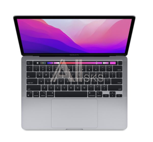 MNEJ3RU/A Apple 13-inch MacBook Pro (2022): Apple M2 8-c CPU, 10-c GPU, 8GB, 512GB SSD - Space Grey