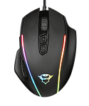 23092 Trust Gaming Wireless Mouse GXT 165 Celox, USB, 200-10000dpi, Illuminated, 4 Additional Weights (4 gram), Black [23092]