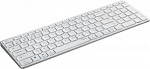 1838647 Клавиатура Rapoo E9700M белый USB беспроводная BT/Radio slim Multimedia для ноутбука (14516)