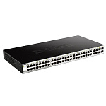 1746187 Коммутатор D-Link SMB D-Link DGS-1210-52/FL1A Управляемый L2 с 48 портами 10/100/1000Base-T и 4 комбо-портами 100/1000Base-T/SFP