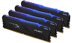 1290818 Модуль памяти KINGSTON Fury Gaming DDR4 Общий объём памяти 64Гб Module capacity 16Гб Количество 4 3466 МГц Радиатор Множитель частоты шины 17 1.2 В RG