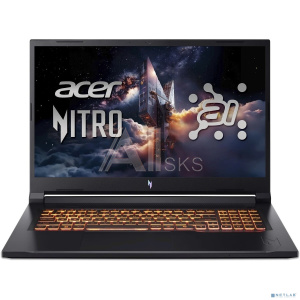 Ноутбук Acer Nitro V 17 AI ANV17-41-R0P2 Ryzen 7 260 32Gb SSD1Tb NVIDIA GeForce RTX 5060 8Gb 17.3" IPS FHD (1920x1080) без ОС black WiFi BT Cam (NH.QY Ноутбук Acer Nitro V 17 AI ANV17-41-R0P2 Ryzen 7 260 32Gb SSD1Tb NVIDIA GeForce RTX 5060 8Gb 17.3" IPS FHD (1920x1080) без ОС black WiFi BT Cam (NH.QY
