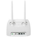 11045925 TENDA 4G06 Wi-Fi 4G+ LTE маршрутизатор стандарта N300, 2 внешние антенны , 1-port 10/100Mbps LAN/WAN, 1-port 10/100Mbps LAN, 1-Slot 2FF SIM Card