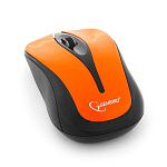 1445625 Gembird MUSW-325-O Orange USB {Мышь беспров., 2кн.+колесо-кнопка, 2.4ГГц, 1000 dpi}