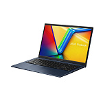 3217853 Ноутбук ASUS VivoBook Series X1504ZA-BQ067 15.6" 1920x1080/Intel Core i3-1215U/RAM 8Гб/SSD 256Гб/Intel UHD/ENG|RUS/DOS темно-синий 1.7 кг 90NB1021-M00